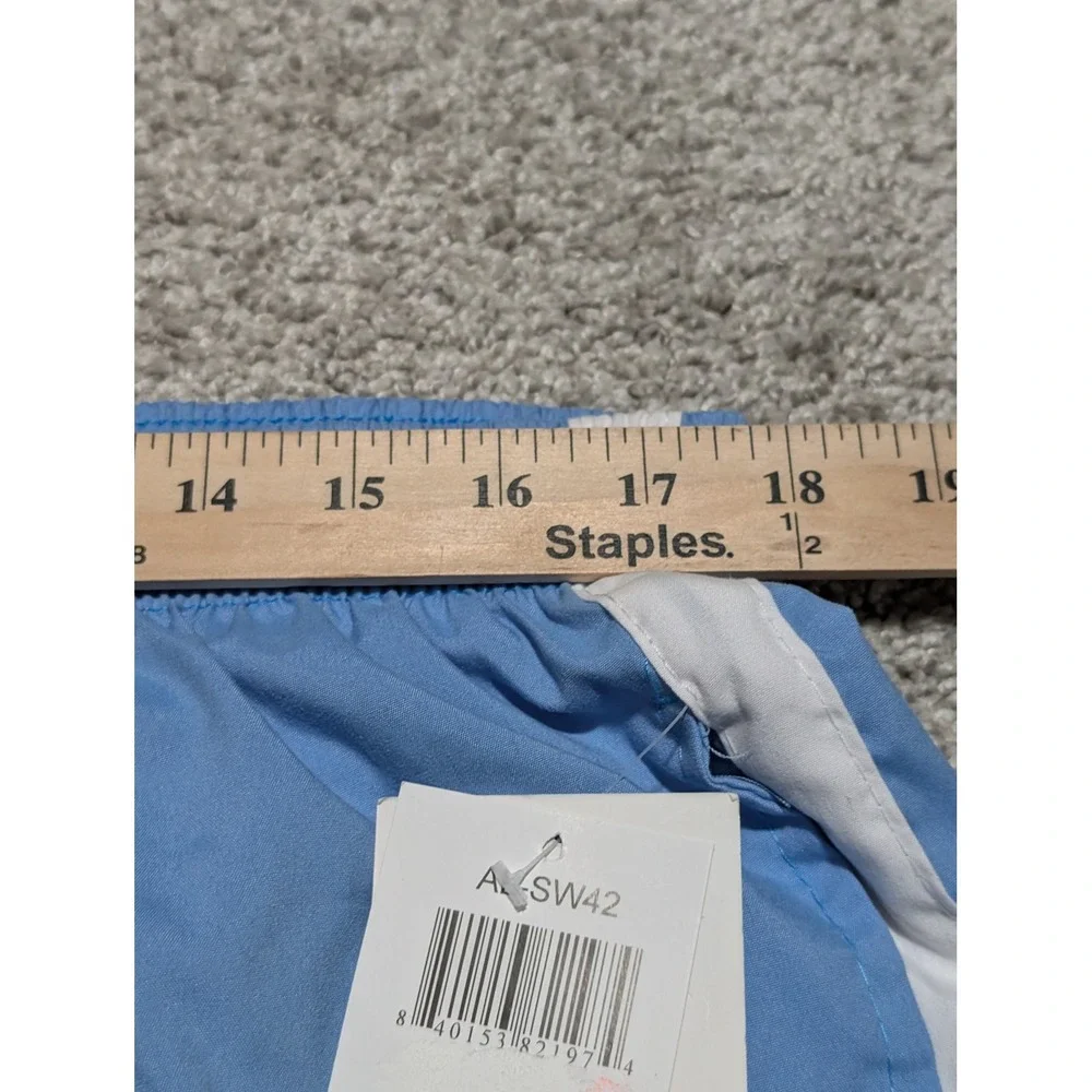American Legend Outfitters Swim Trunks Mens XL Blue AL-SW42 Cargo Mesh Lined New